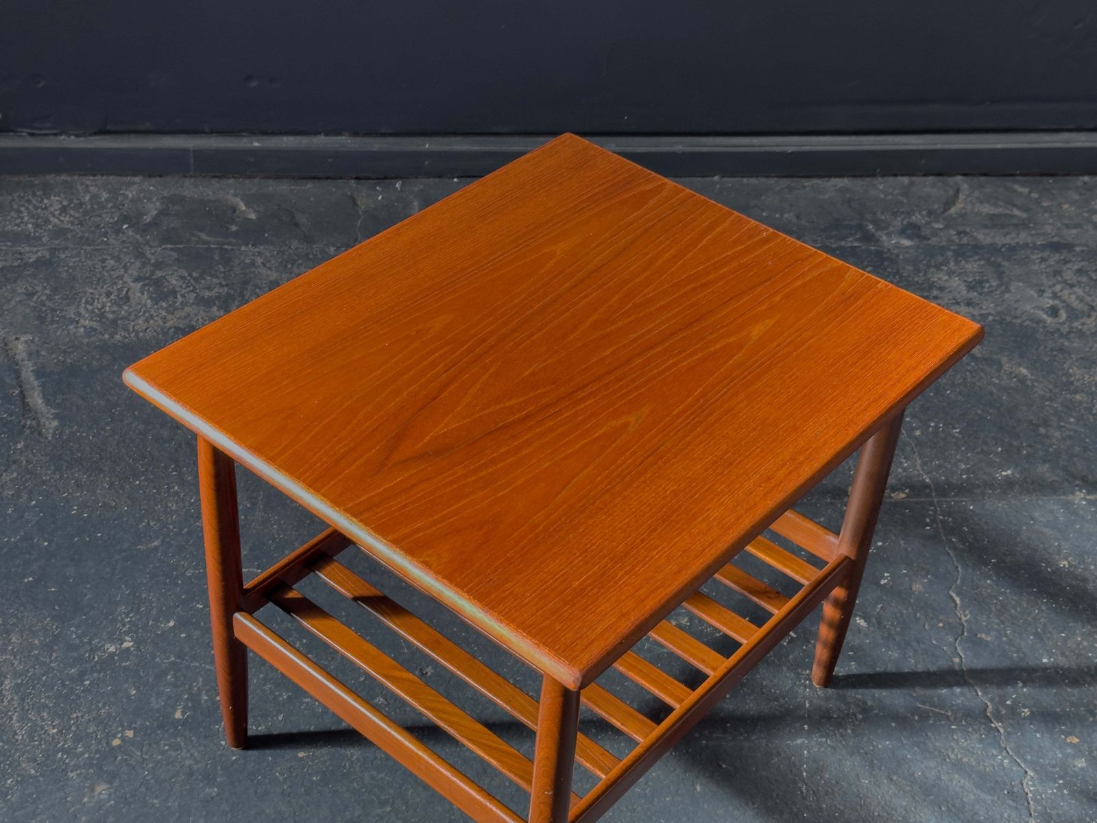 Teak Side Table By Møbelfabrik Toften photo Furniture