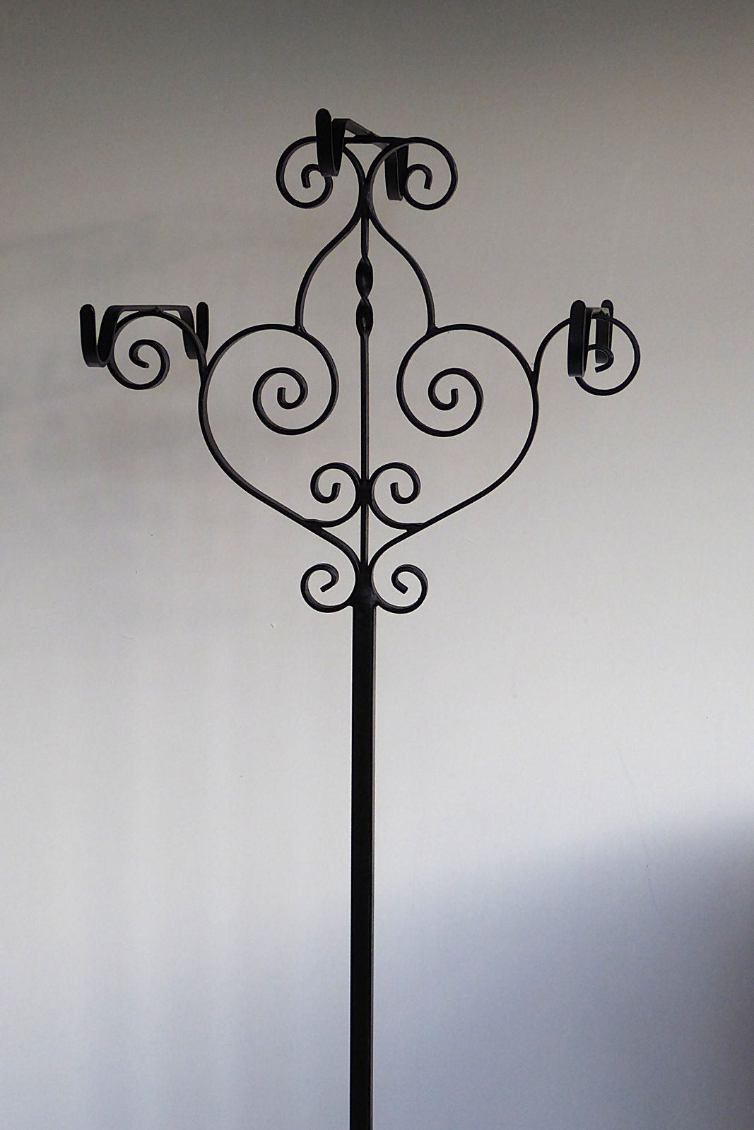 photo for sale Cat Iron Free Standing Bird Feeder