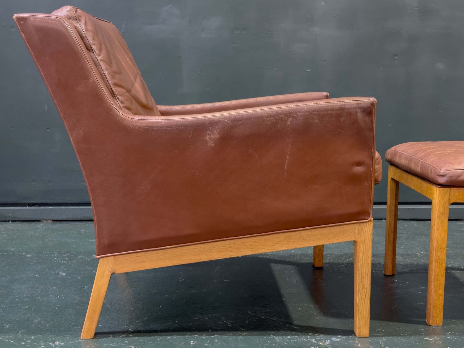 photo furniture Easy Chair Model 39 And Stool By Kai Lyngfeldt Larsen & Soren Willadsen