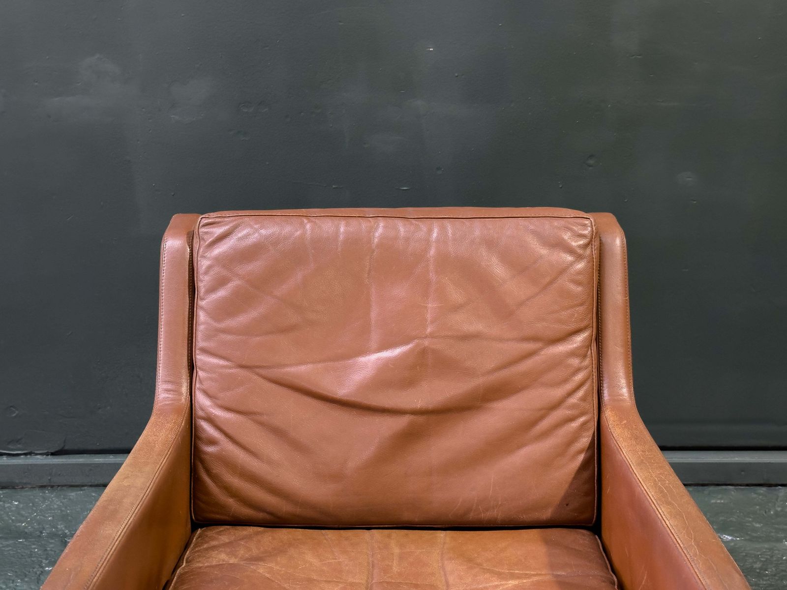photo vinterior Easy Chair Model 39 And Stool By Kai Lyngfeldt Larsen & Soren Willadsen
