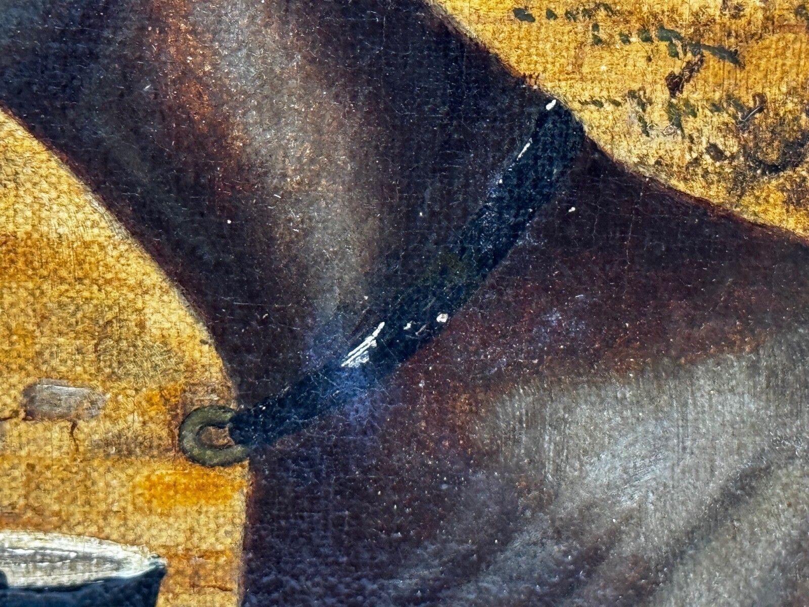 photo buy 19th Century Oil Painting Prized Sporting Greyhound Racing Champion After Edwin Landseer