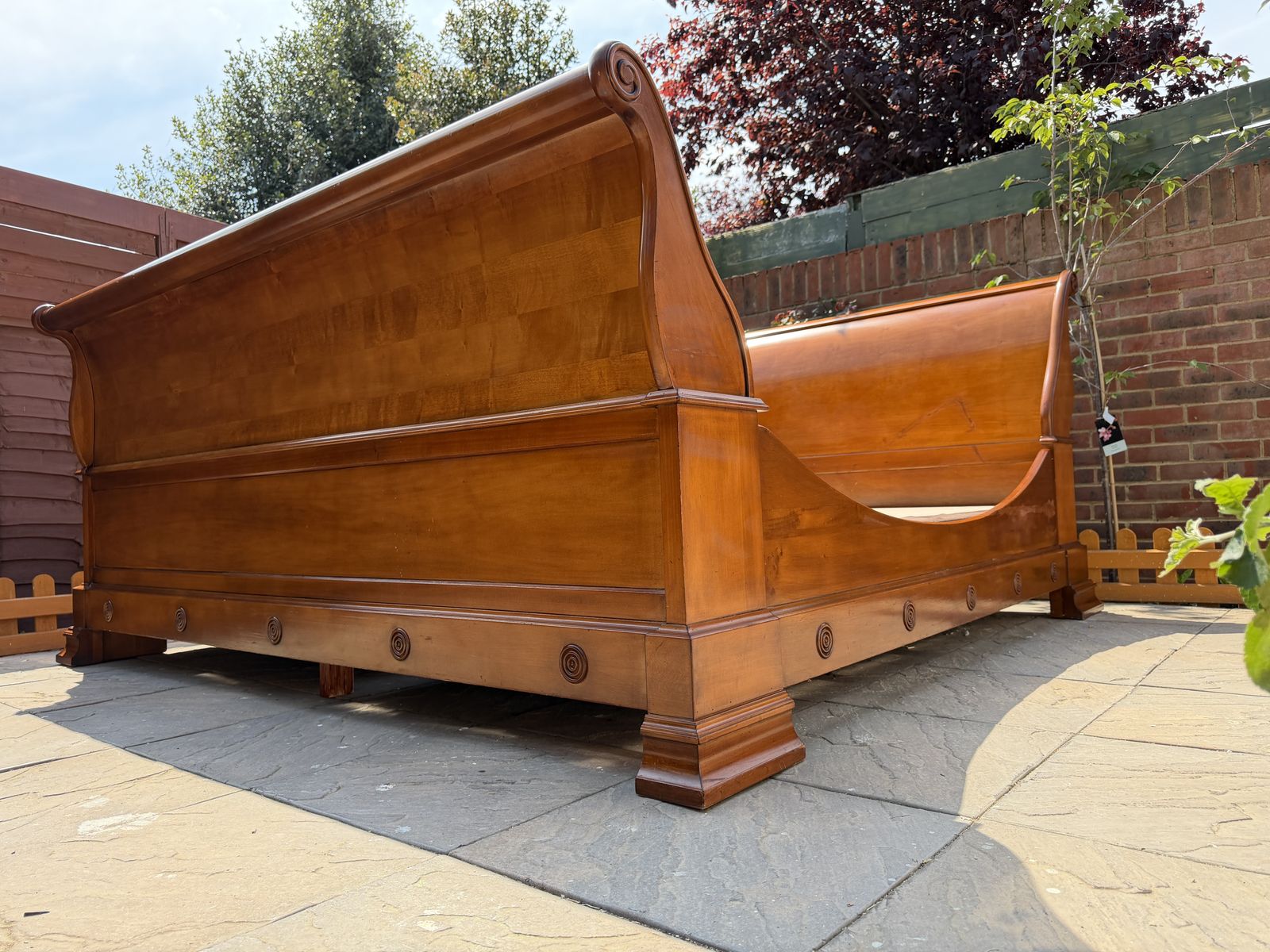 4000.0 Glorious “And So To Bed” Luxury Chamonix Sleigh Emperor Frame   Great Condition – Rrp £7.5k photo