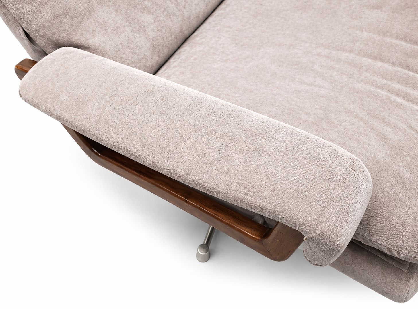 ‘King’ Swivel Armchair By André Vandenbeuck For Strässle, 1960s In Grey photo furniture