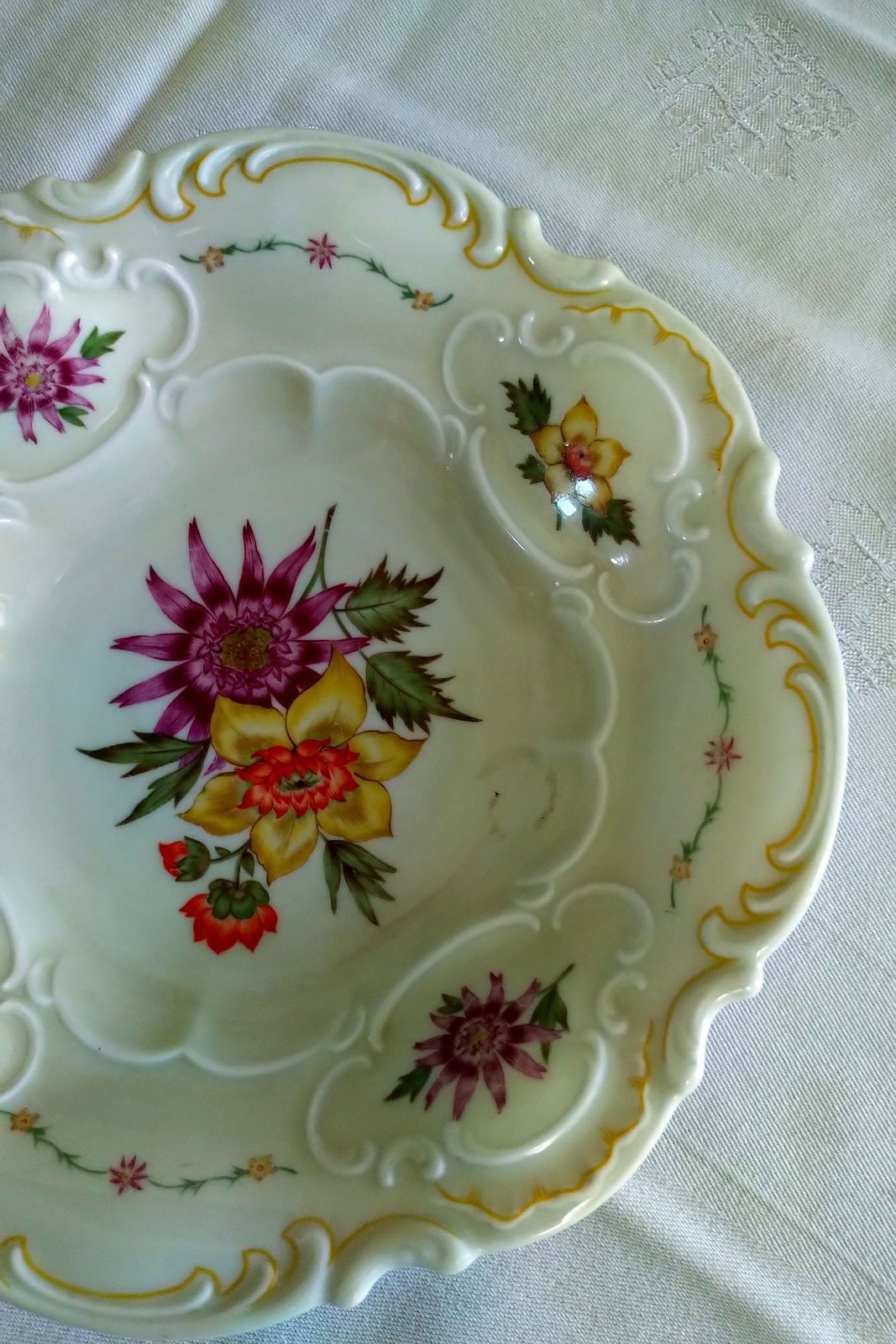Plate Porcelain / Hutschenreuther/ Bavaria photo vinterior
