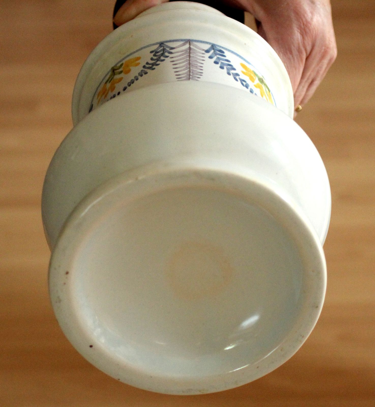 Antique Oil Lamp Made Of Ceramic, Brass And Glass   Comes Direct From The 1910s photo 92.0