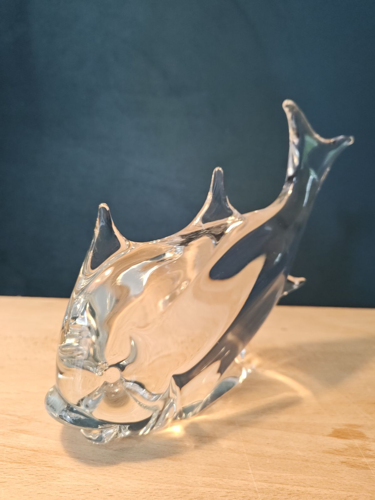 photo vinterior Large Signed Licio Zanetti Murano Glass Fish Sculpture, 1970s