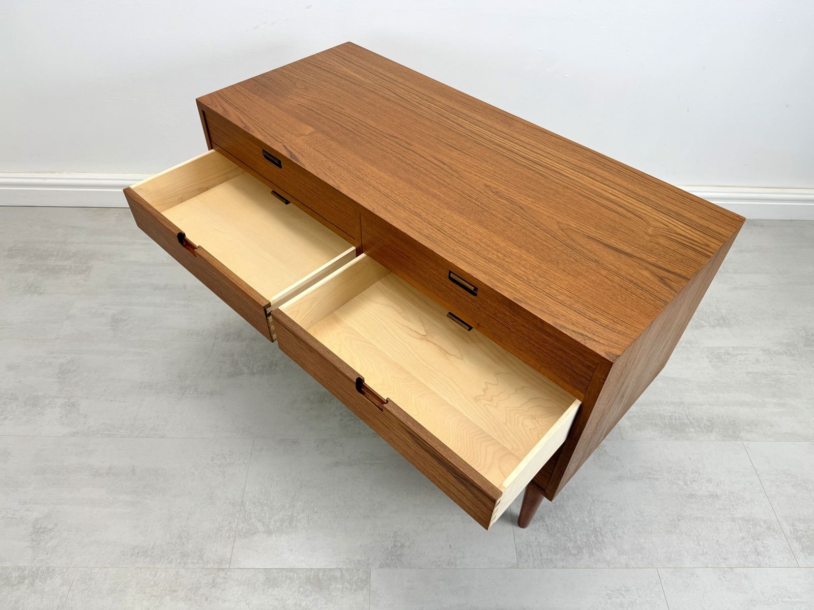 Furniture Danish Teak Chest Of Drawers photo