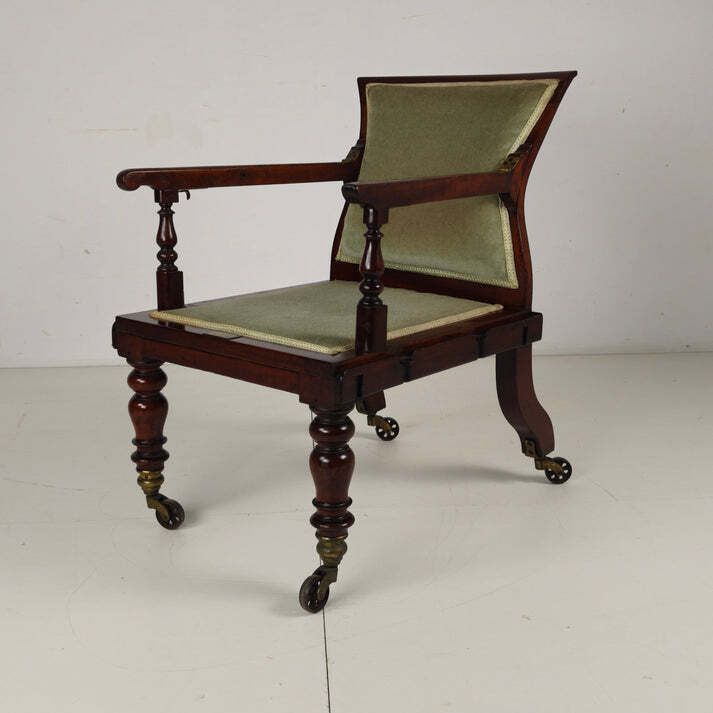 photo furniture Rare Victorian Adjustable Armchair By J. Alderman  London
