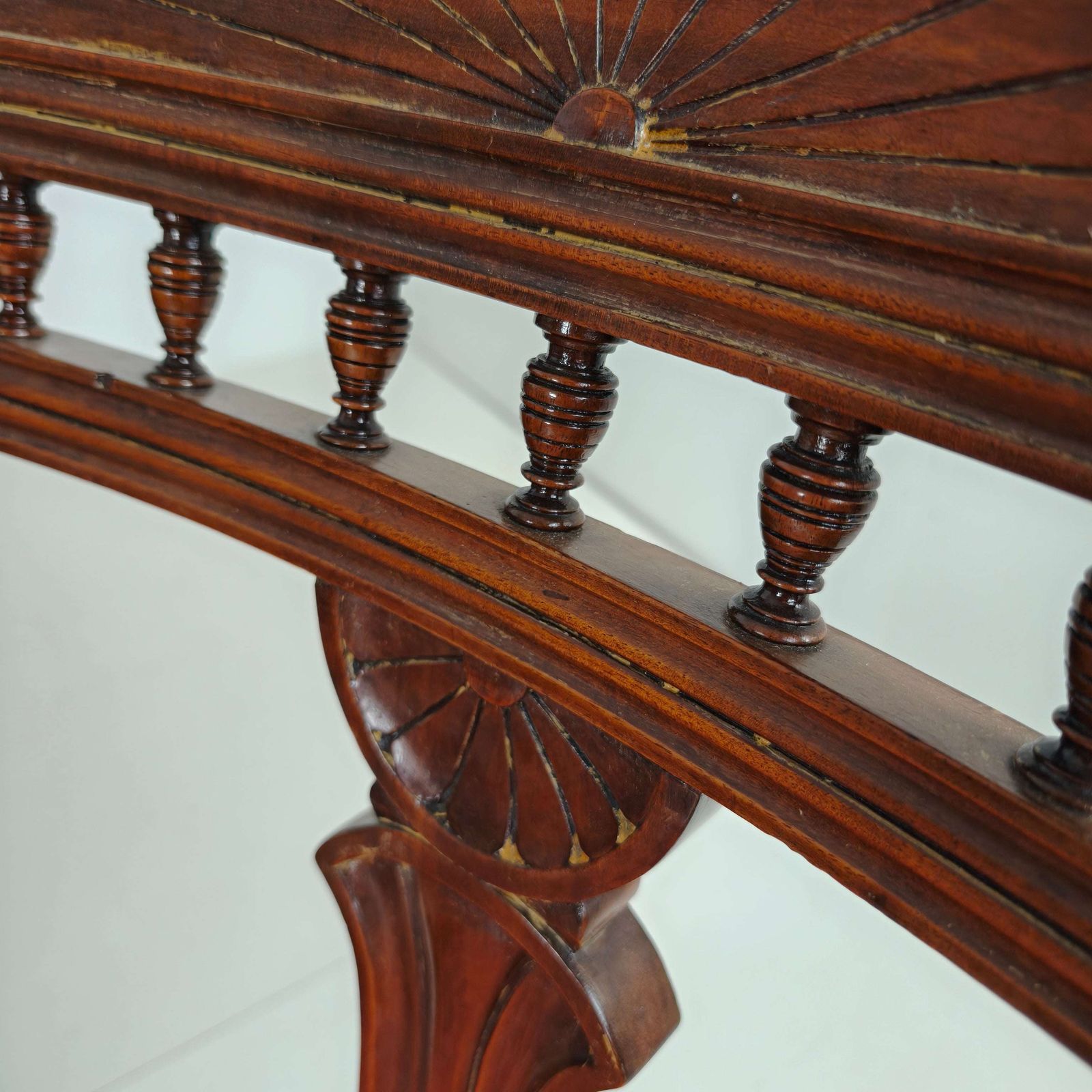 Set Of 12 Late Victorian Walnut Dining Chairs With Original Castors photo vintage