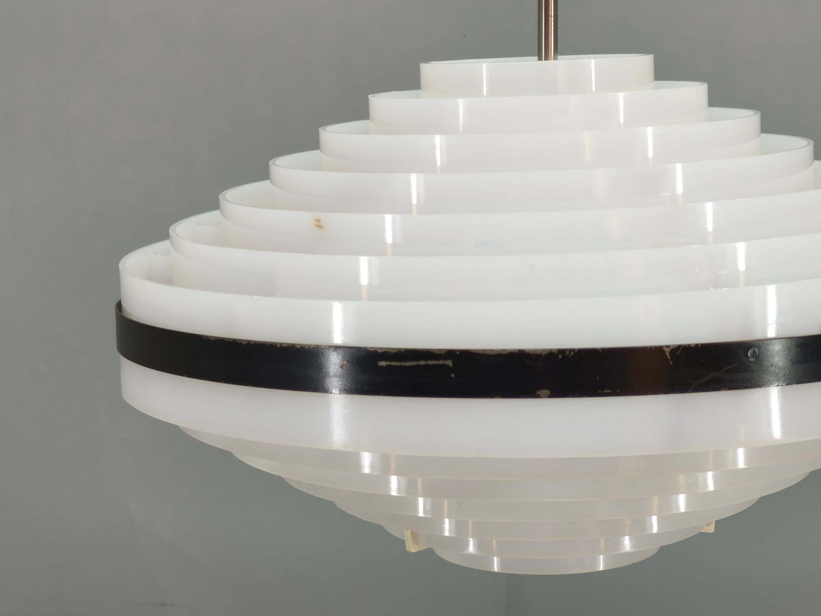 1960s Czechoslovak Space Age Ufo Pendant Lamp photo vinterior