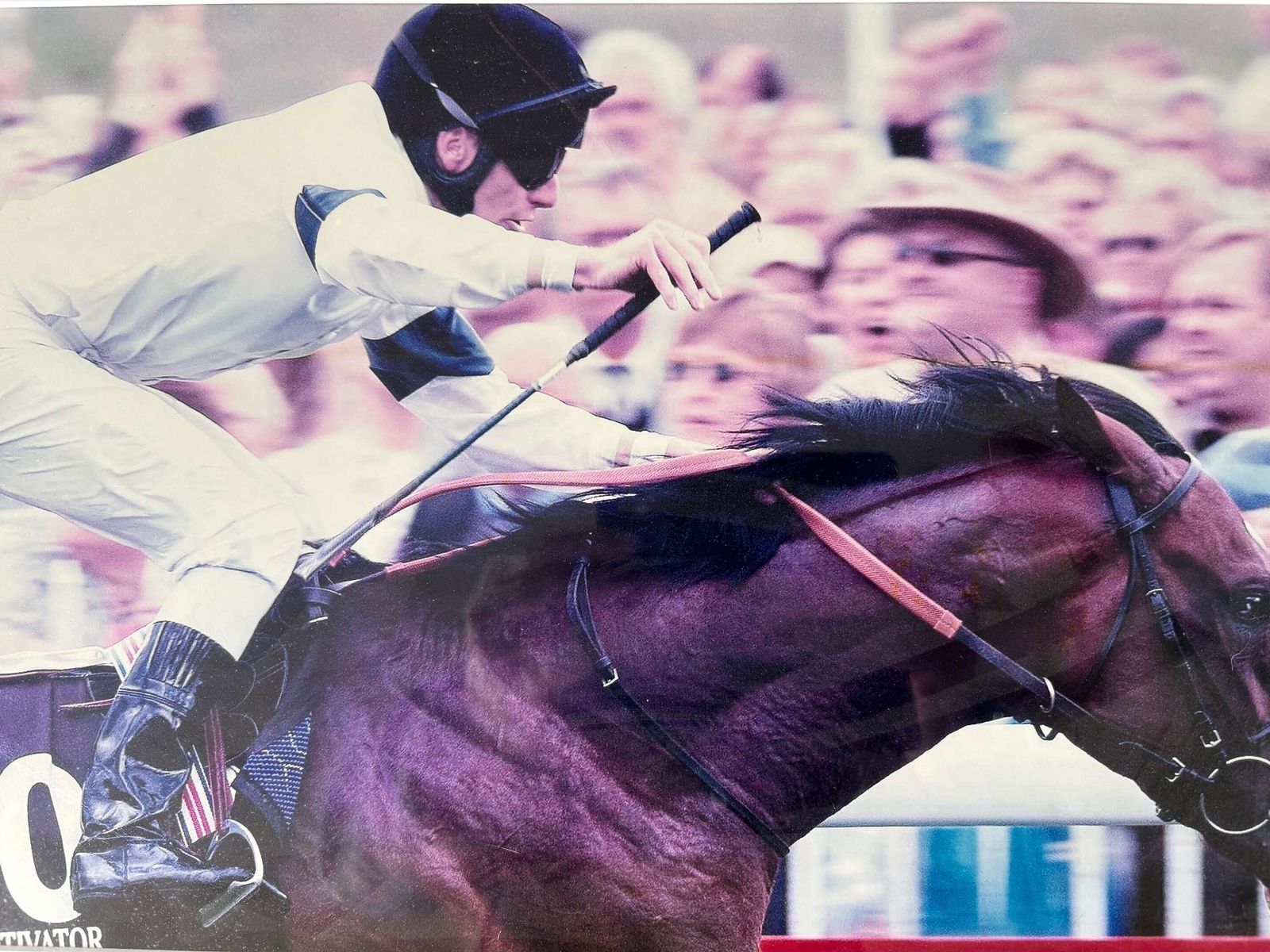 Photograph Of Motivator Ridden By Johnny Murtagh Winning Derby 2005 photo furniture