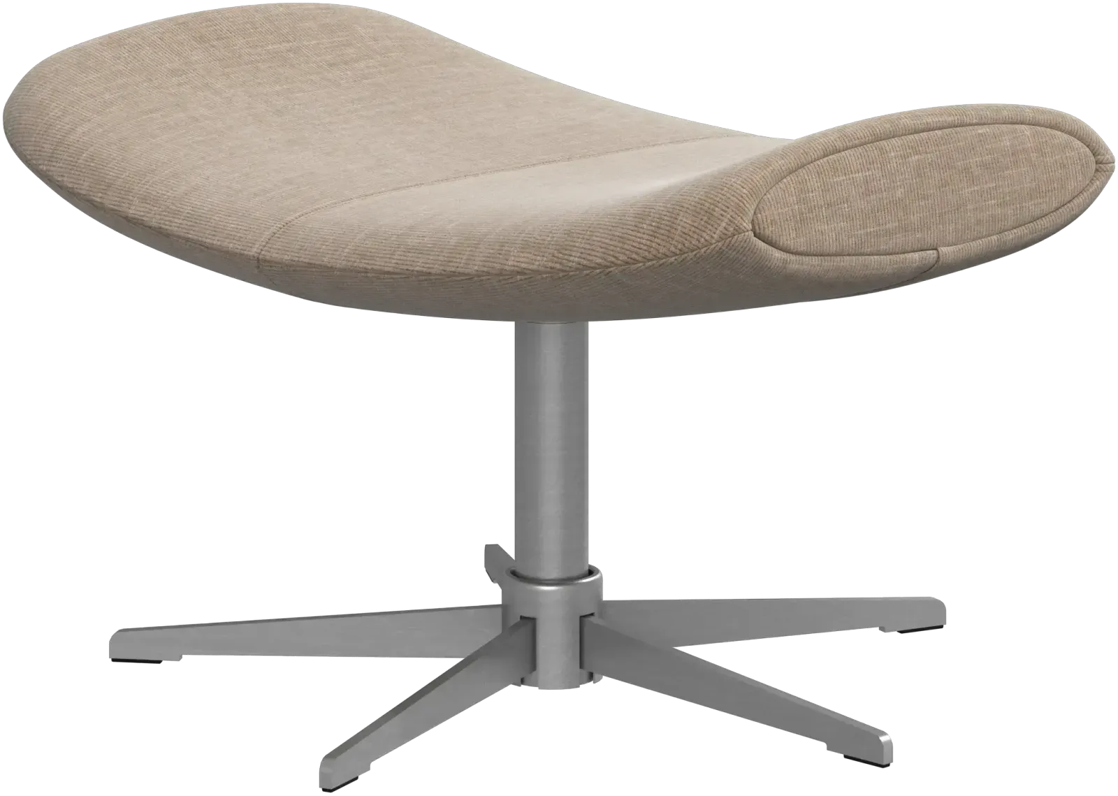 Brand New Designer Imola Swivel Lounge Chair & Footstool Matching Pair (Sand Napoli Fabric) photo vintage