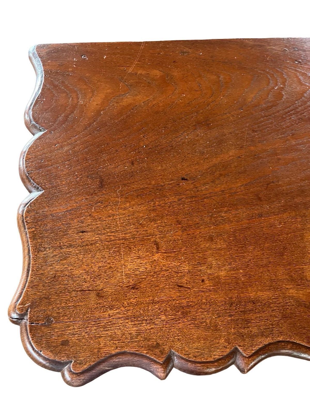 Dutch Walnut Serpentine Front Chest Of Drawers photo buy