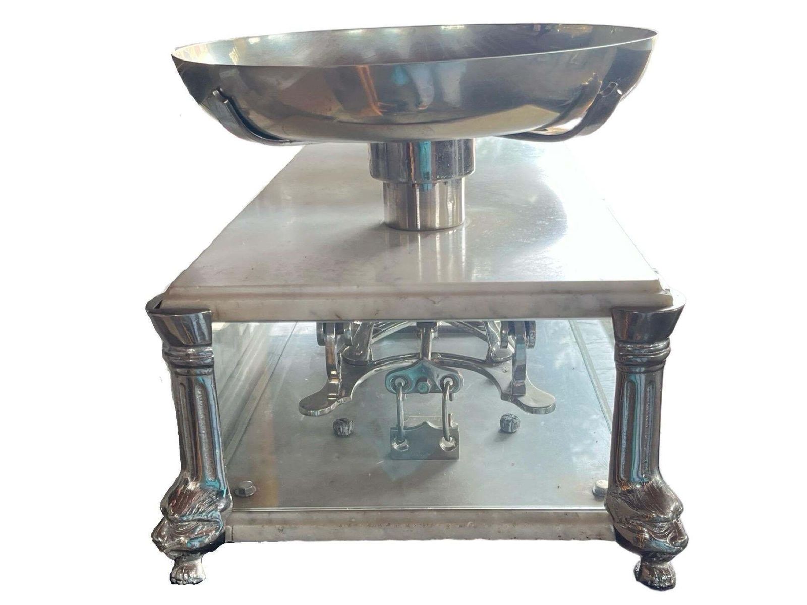 Bianchi Legitima Early 1900s Marble And Glass Balance photo furniture