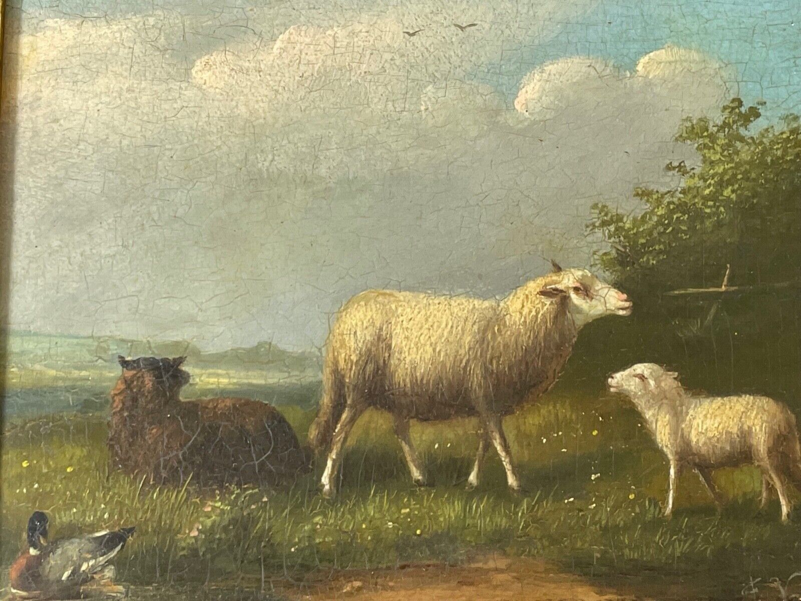 Pair Of Mid 19th Century Belgian Animal Paintings By Franz Van Severdonck photo 7500.0