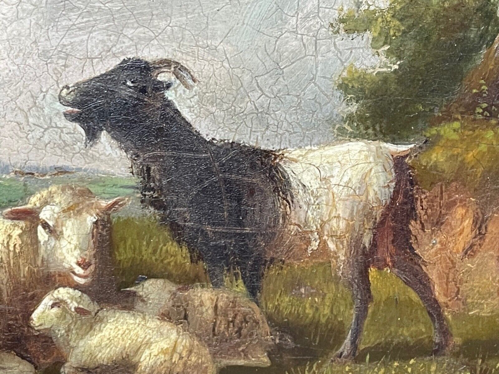 photo for sale Pair Of Mid 19th Century Belgian Animal Paintings By Franz Van Severdonck