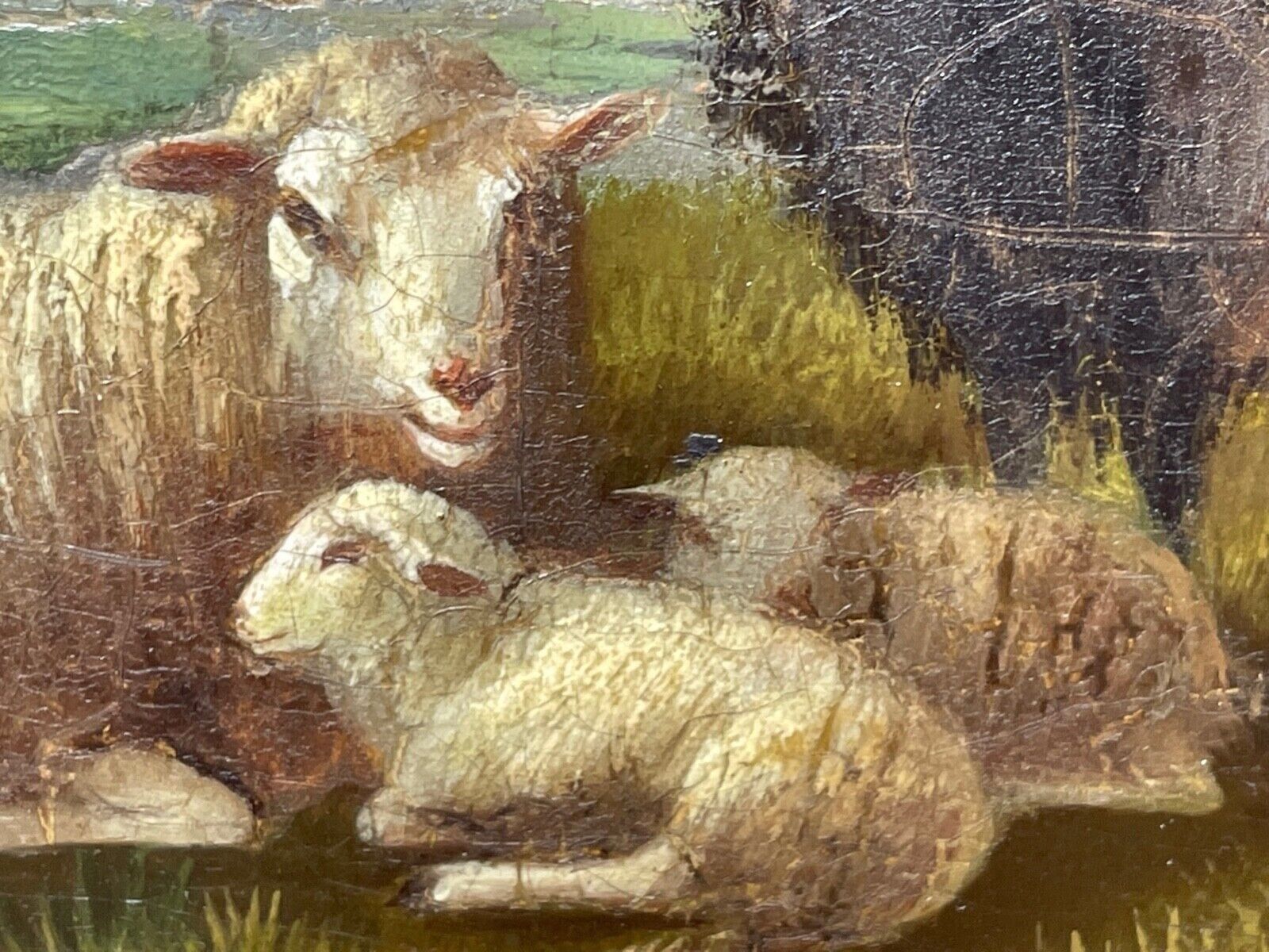 Art Pair Of Mid 19th Century Belgian Animal Paintings By Franz Van Severdonck photo