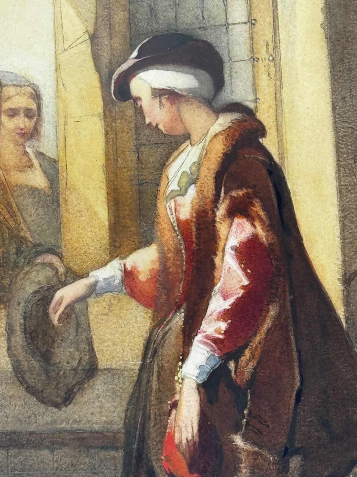 Painting Tudor Monarch Noble Mary Stuart Queen Of Scots By Christoffel Bisschop photo Art