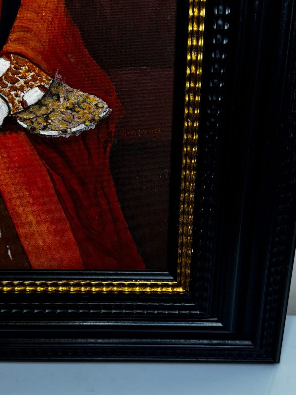 Historic Oil Painting The Virgin Queen Elizabeth 1st When A Young Princess Framed photo vinterior