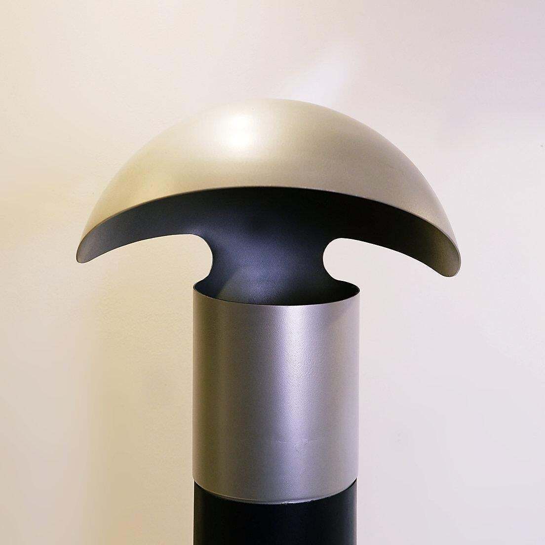 Metal Lacquered Floor Lamp Franco Buzzi Ceriani Style photo for sale
