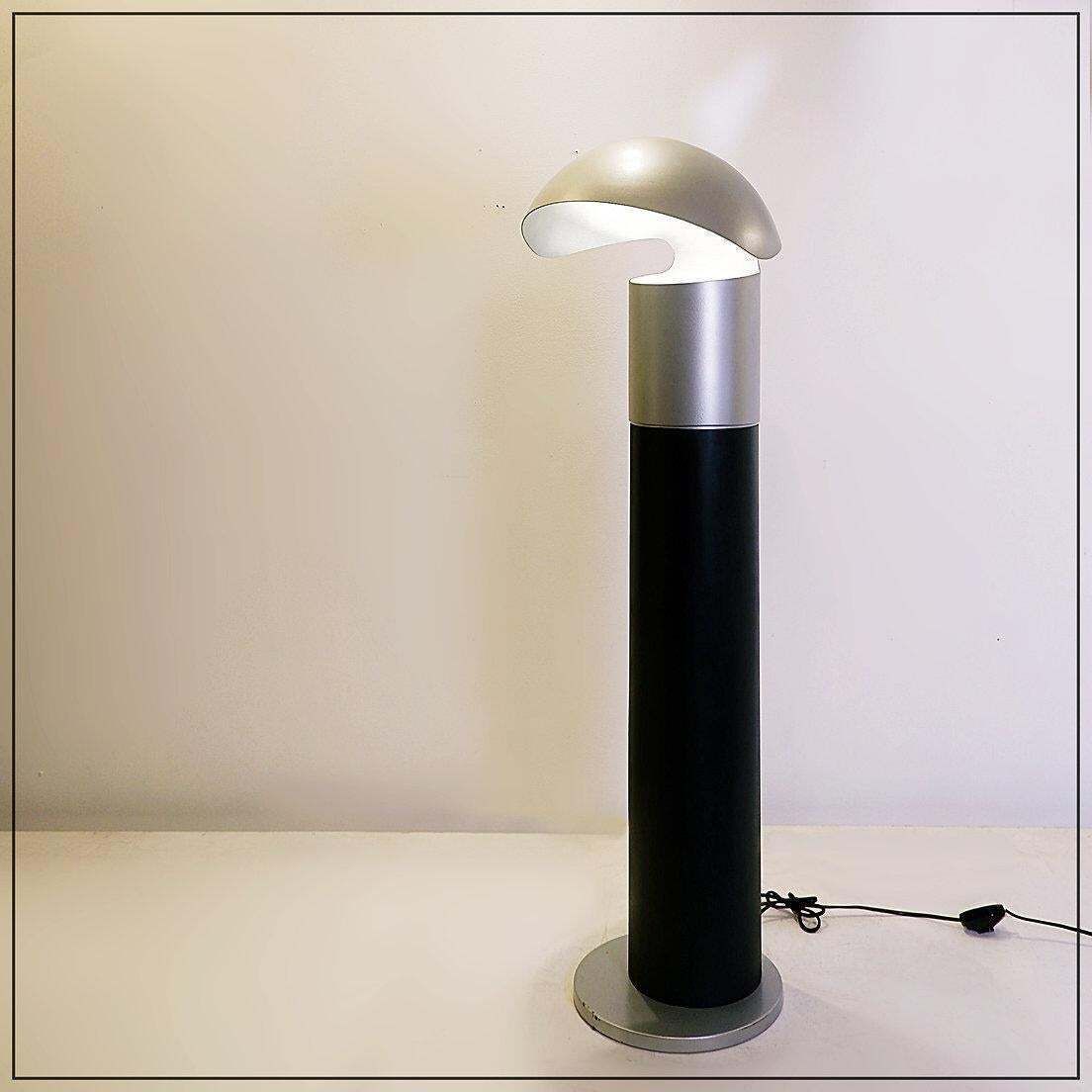 photo for sale Metal Lacquered Floor Lamp Franco Buzzi Ceriani Style