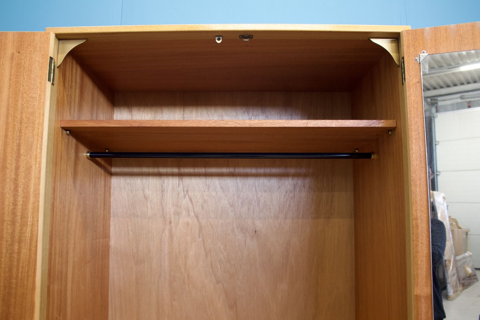 Mid Century Oak Wardrobe From Herbert Gibbs, 1960s photo vinterior