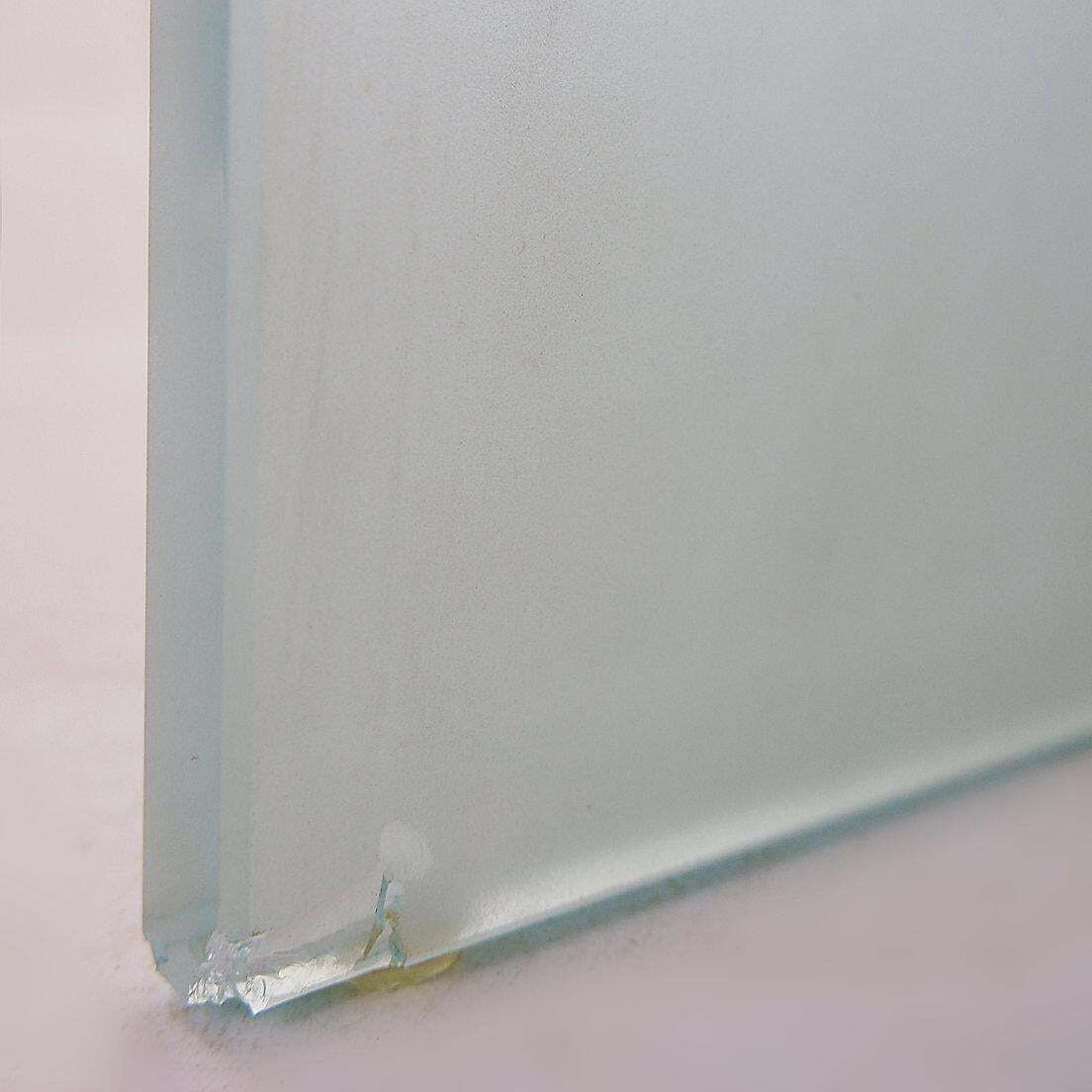 photo vinterior Marble And Sandblasted Glass Side Table   Oval Glass Top   1980s