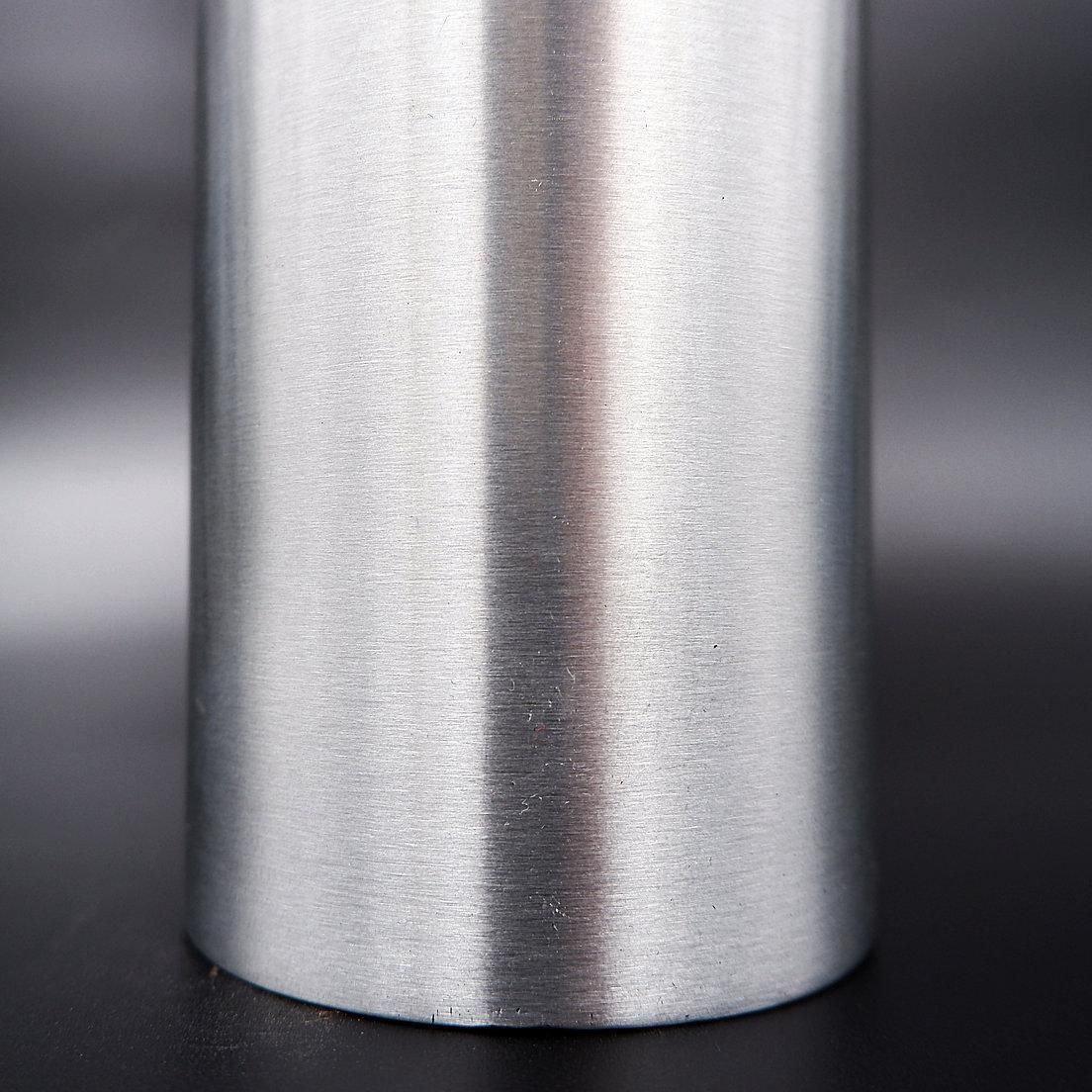 photo furniture Set Of 3 Stainless Stell Vases   Matte / Brushed / Shiny   20th