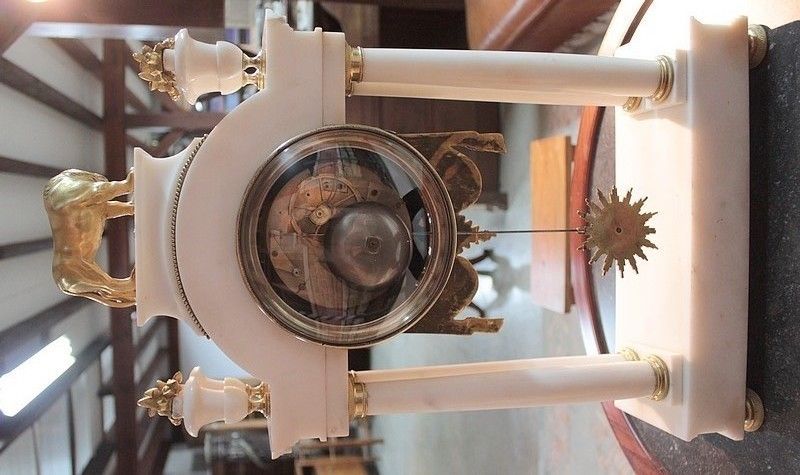 Home Decor Pendulum Portico White Marble 18th photo