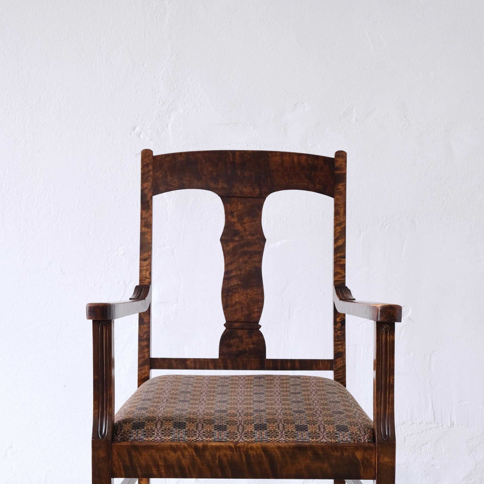 Biedermeier Satijnberk Fauteuils | Zweden | Set van 2 photo 2171.0