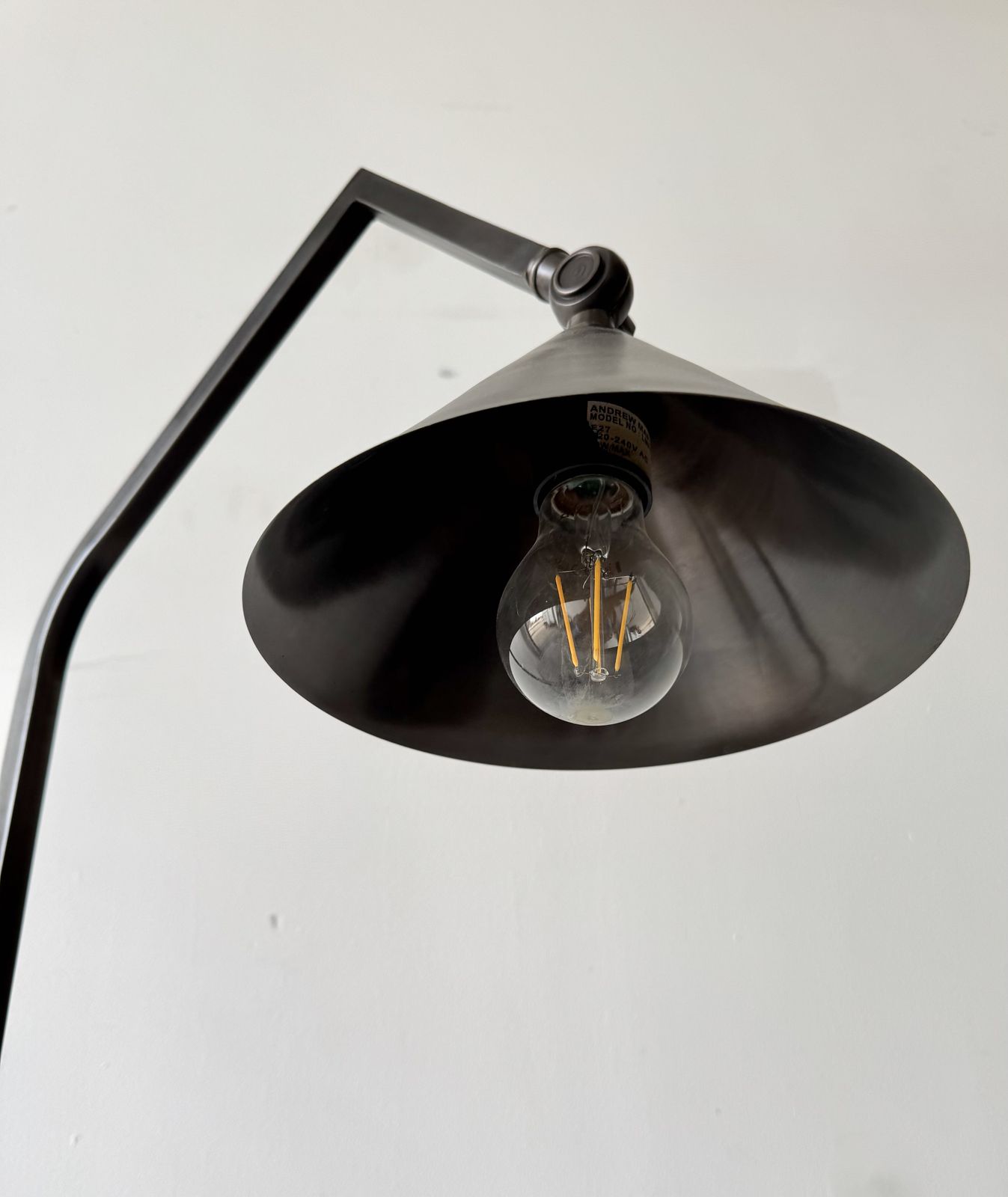 Vintage Industrial Style Desk Lamp By Andrew Martin photo buy