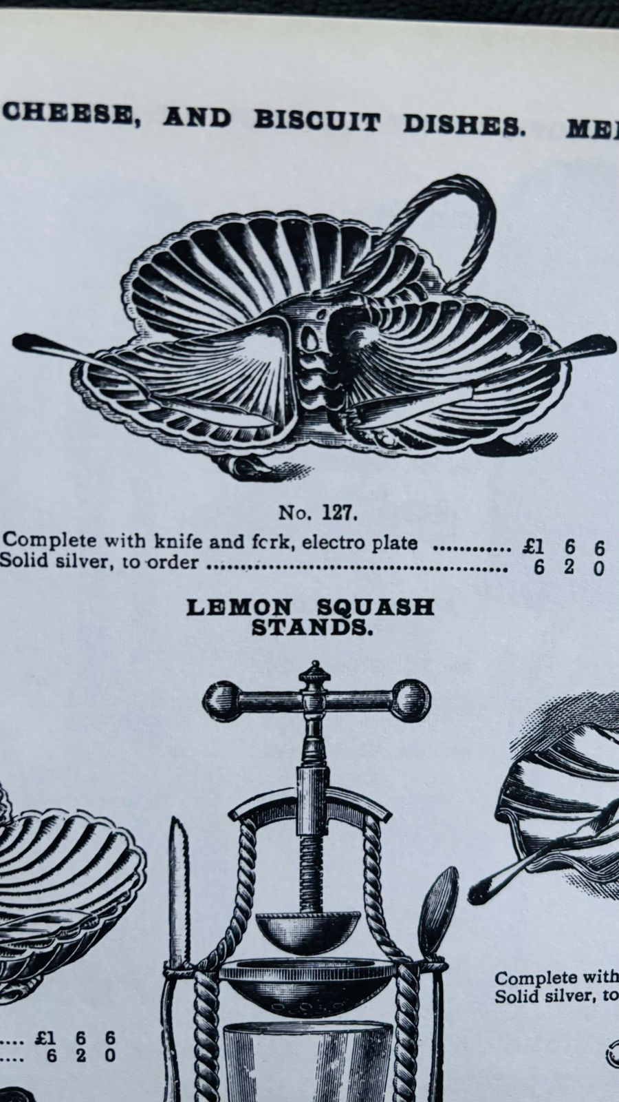 Antique Silver Plate Shell Dish photo vintage