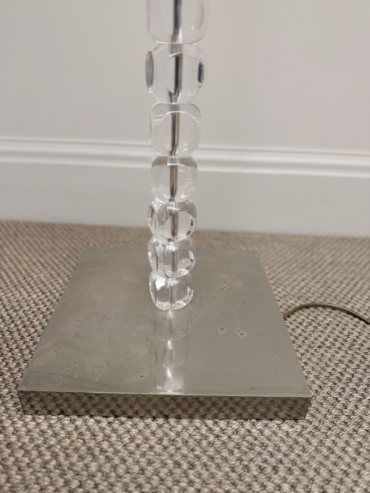Porta Romana Ice Cube Floor Lamp photo vintage