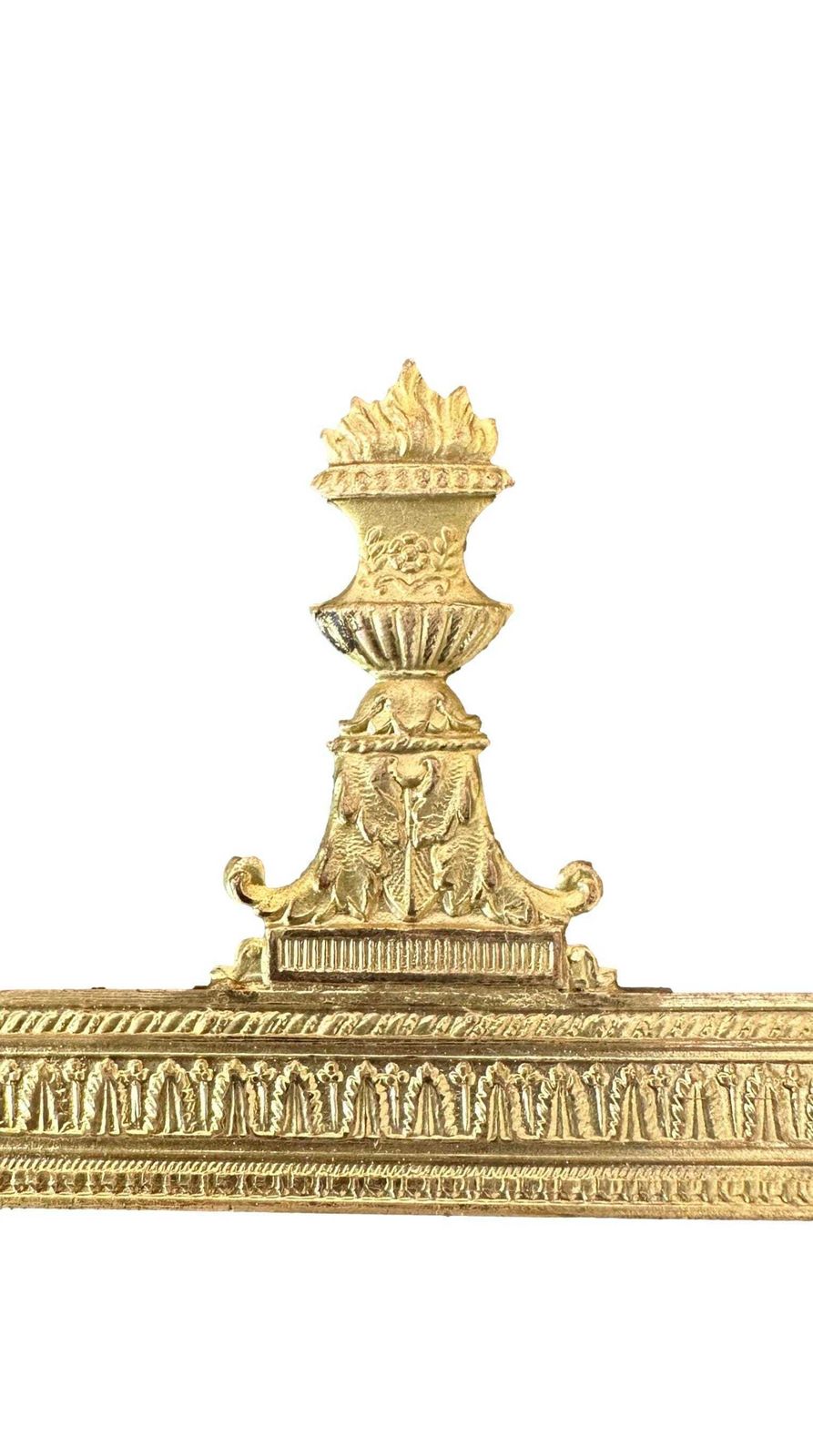 Pair Of Gilt Bronze Furniture Mounts   Griffin & Incense Burner Motifs   Empire / Neoclassical Style photo 199.0