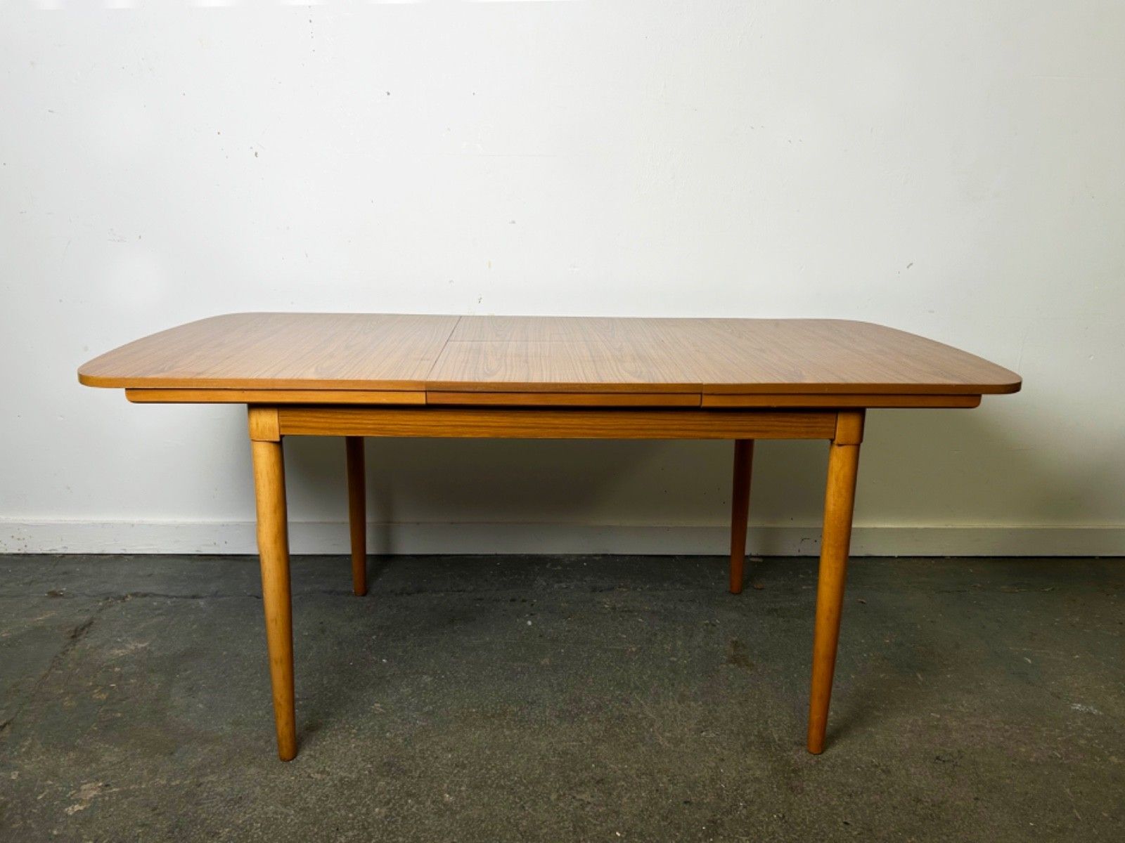 photo for sale 1960s–1970s Schreiber Mid Century Extending Dining Table And Chair Set