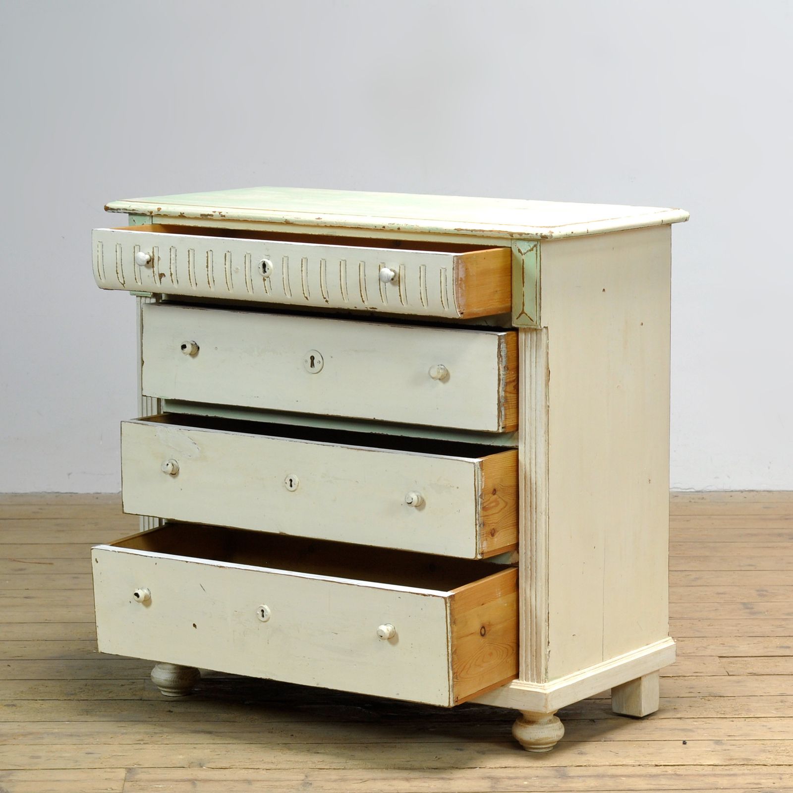 Pine Chest Of Drawers, Circa 1910 photo Furniture