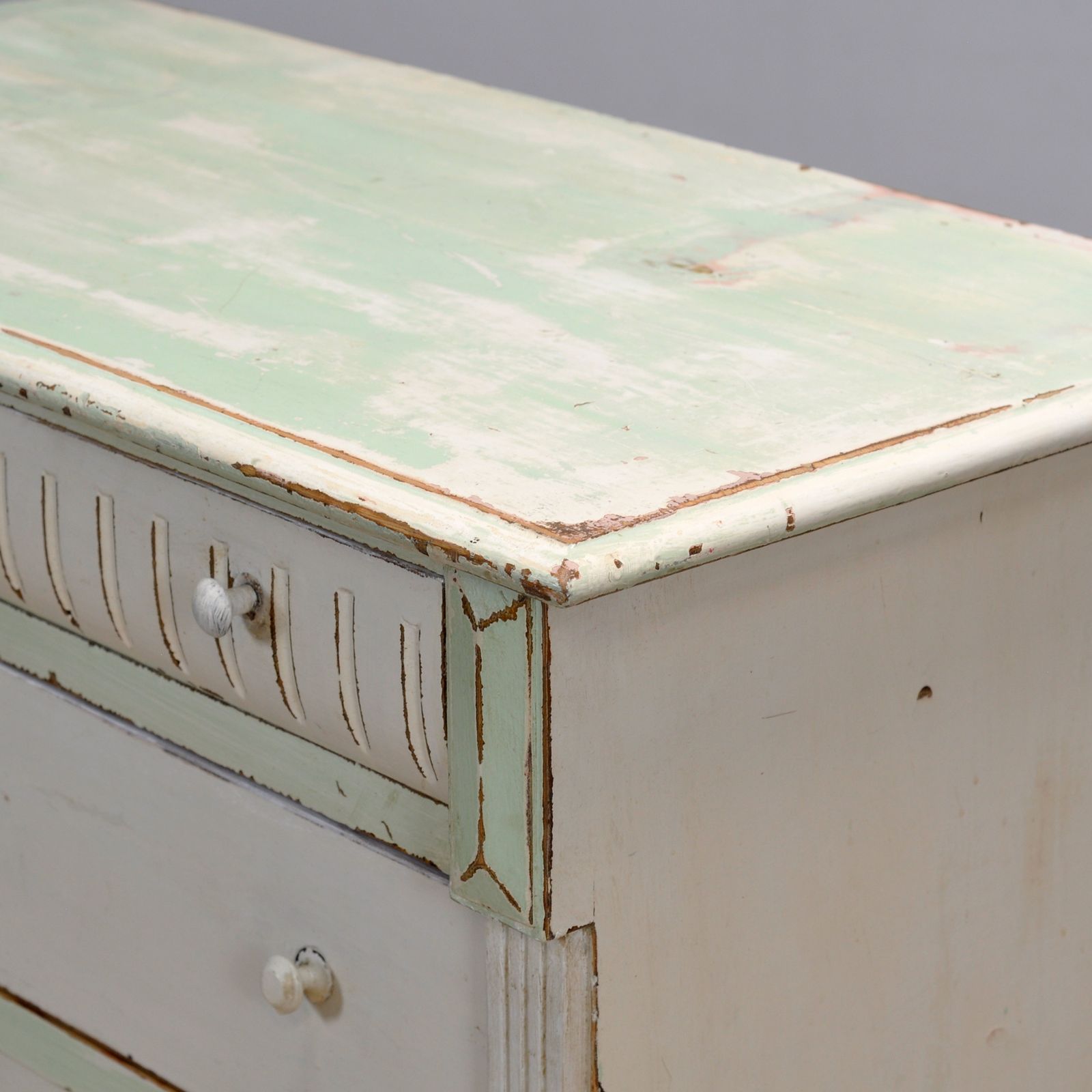 Pine Chest Of Drawers, Circa 1910 photo vintage