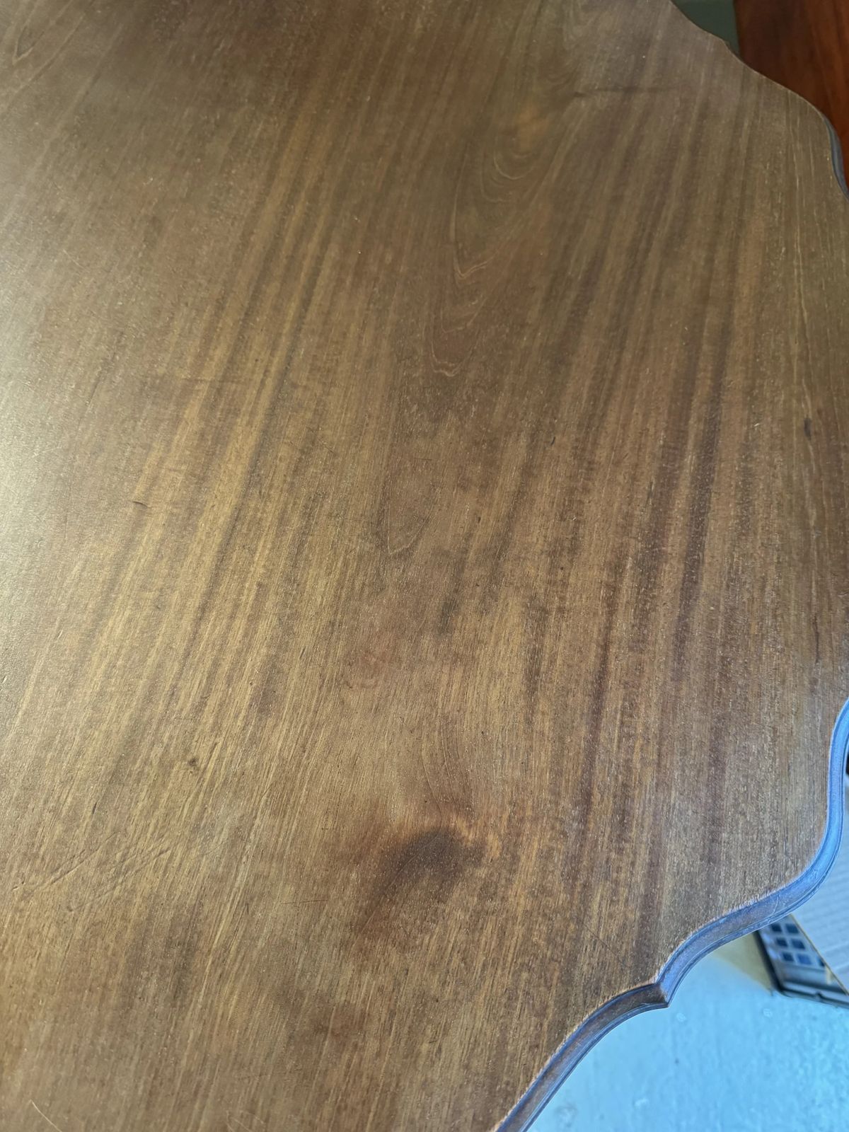 Antique Edwardian Mahogany Octagonal Shaped Occasional Table photo vinterior