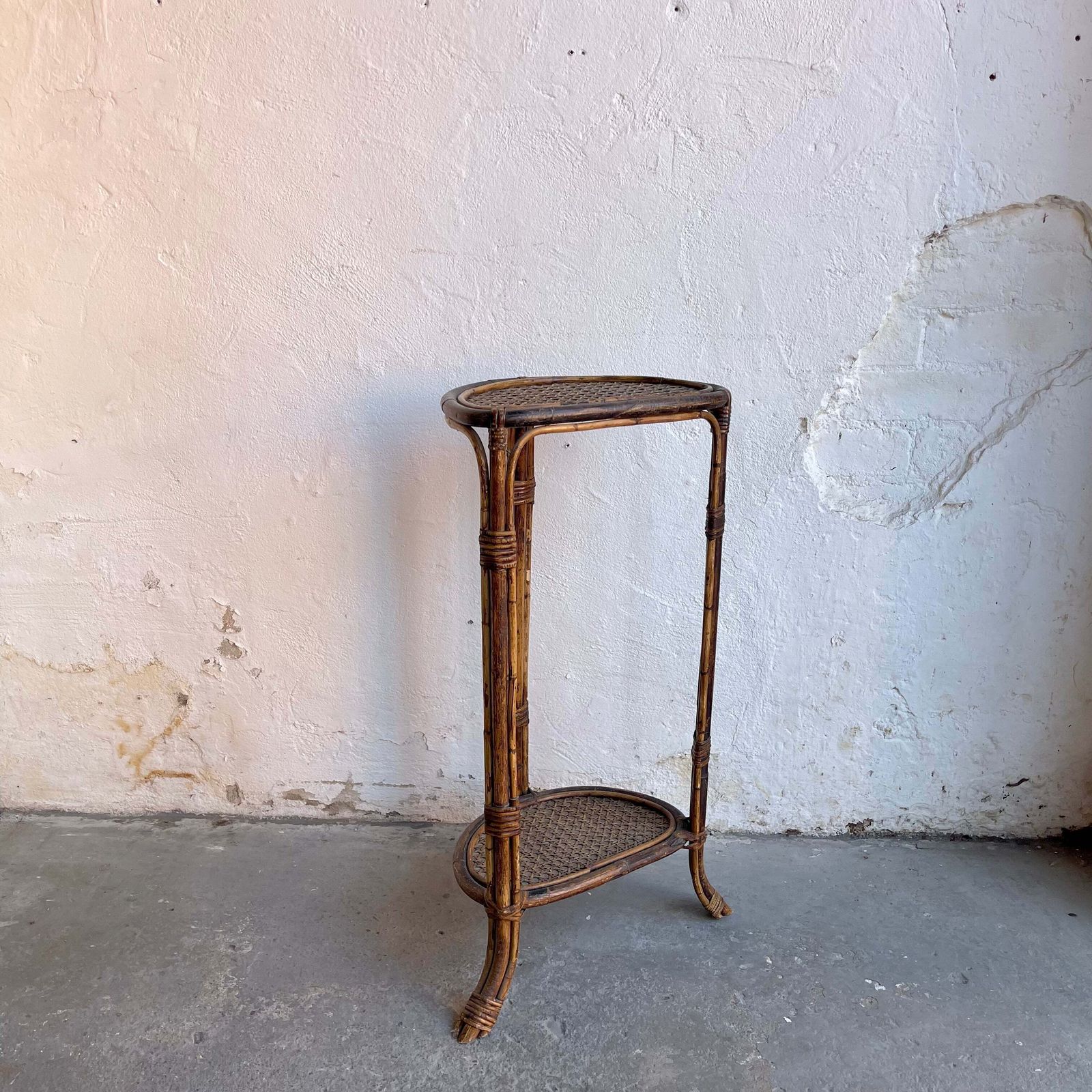 Pair Of Vintage Side Tables/Plant Stands   #2094 photo Home Decor