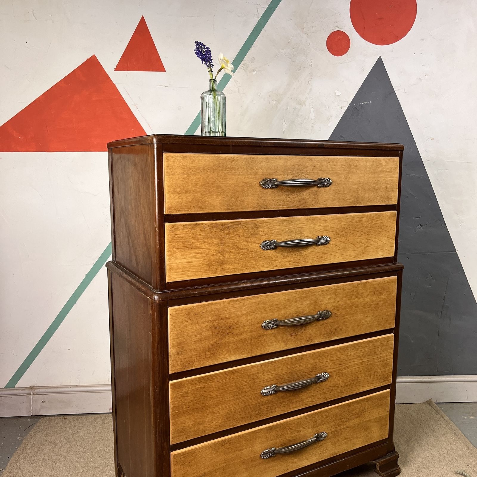 Lebus Art Deco Storage Drawers