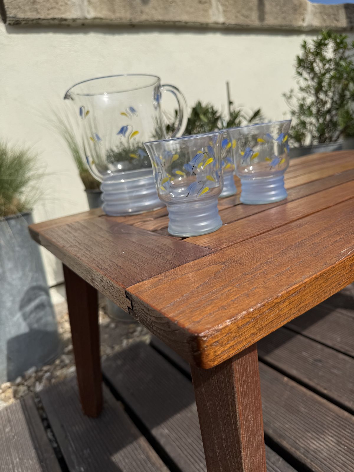 photo buy Midcentury Burma Teak Occasional Table   Indoor Or Outdoor