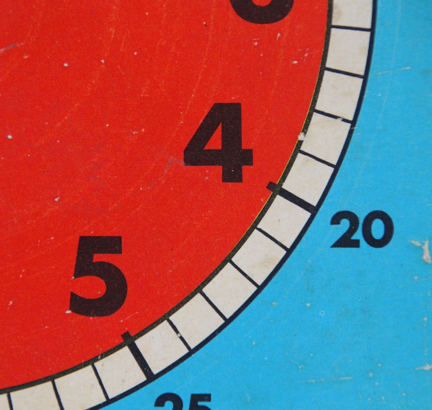 Quirky Learn To Tell The Time School Clock. London Timepiece photo vintage