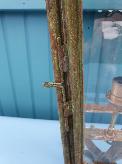 Victorian Green Painted Garden Lantern Converted From Gas photo buy