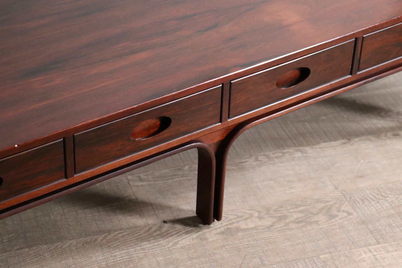 Gianfranco Frattini Low Sideboard For Bernini Italy 1957 photo for sale