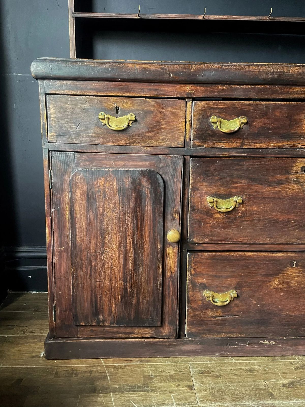 Victorian Pine Dresser, 1800s photo for sale