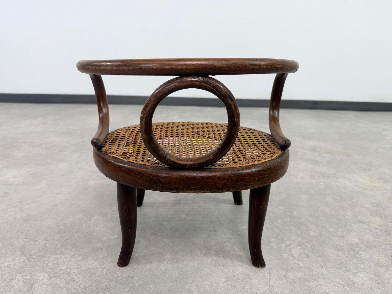 Bentwood Chair For Children No.105 By Thonet photo vintage