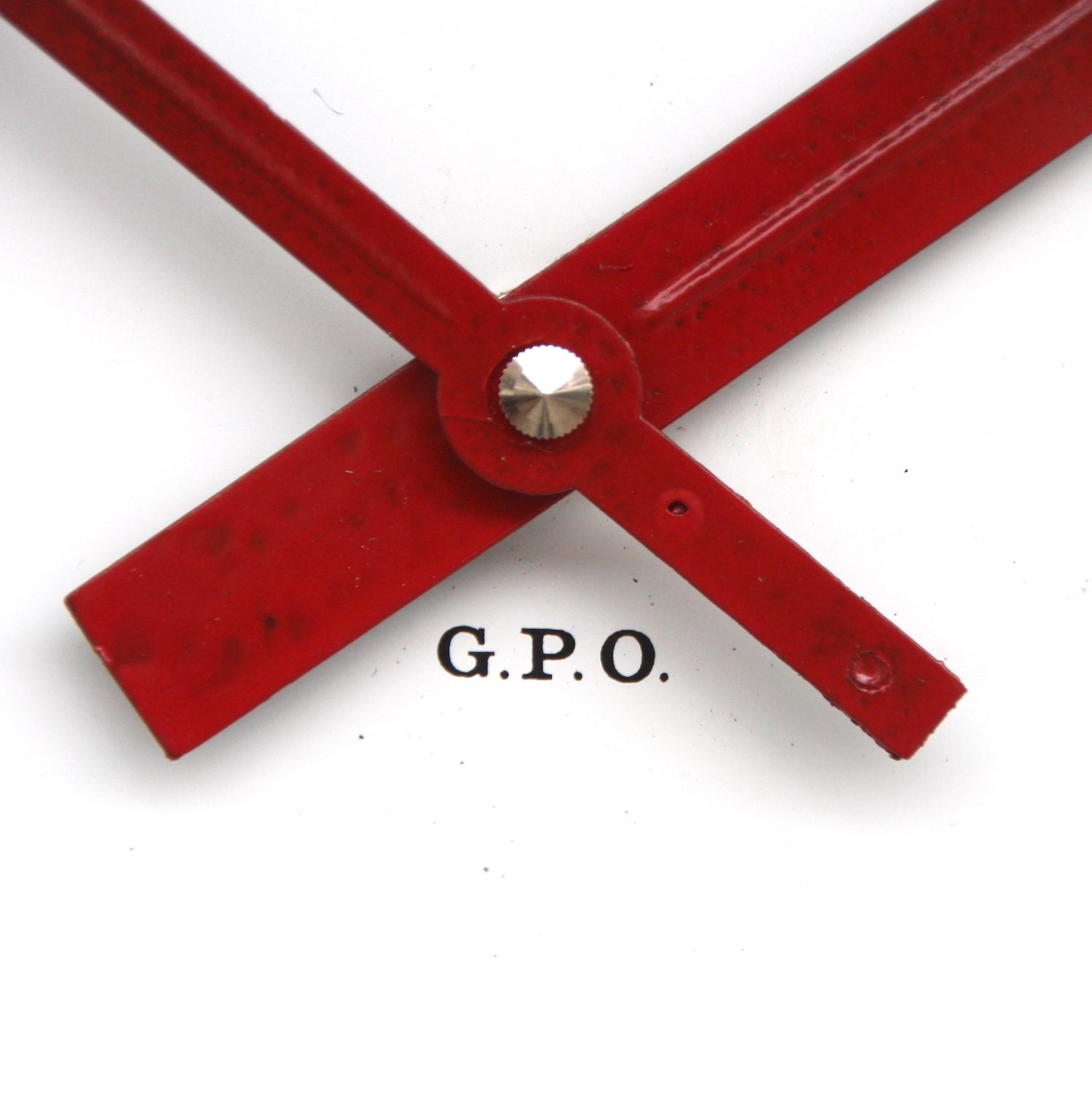 155.0 Dated 1969 British Gpo Vintage Wall Clock. Fully Guaranteed. London Timepiece photo