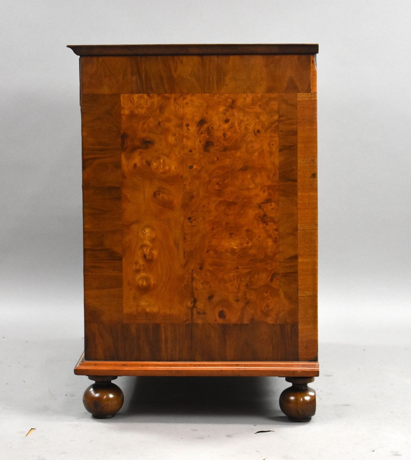 William & Mary Burr Walnut Marquetry Chest photo for sale