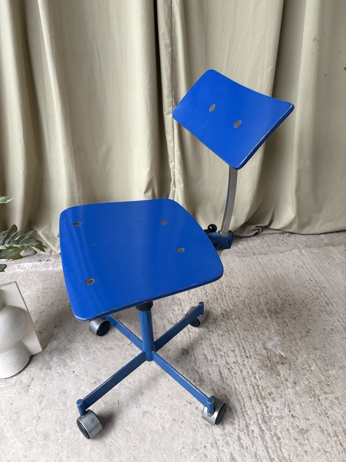 Vtg Mid Century Danish Jorgen Rasmussen Kevi Modernist Desk Task Chair 1185 photo Furniture