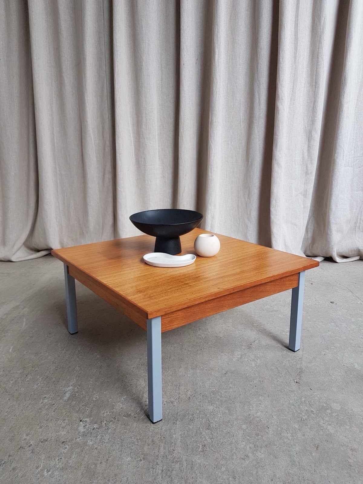 Vtg Late Mid Century Danish Side Coffee Table Scandi Retro R807 photo furniture